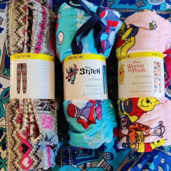 NWT women's pajama pant bundle - Picture 3 of 4